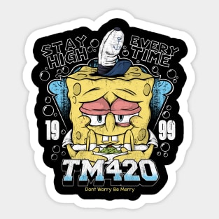 Sponge Bong Sticker